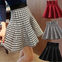 Chân Váy Len Ngắn Chữ a Xếp Ly Lưng Cao Thời Trang Thu Đông Hàng Mới Dành Cho Bạn Nữ