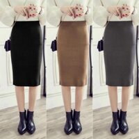 CHÂN VÁY LEN NGẮN KO XẺ CHẤT ĐẸP CÓ SẴN ་ 𝄒