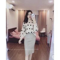 CHÂN VÁY LEN NỮ DÁNG DÀI