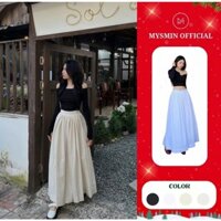 Chân Váy Linen Dáng Dài  4 MÀU Mixi  90cm Siêu Dễ Mix Đồ, Tôn Dáng - MYSMIN - TA866