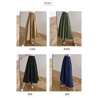 Chân Váy Maxi cotton plus size Thời Trang Nữ