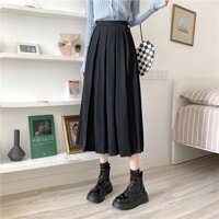 CHÂN VÁY MAXI XẾP LY