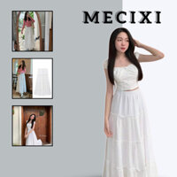 Chân váy midi xoè chất voan tơ thiết kế Mecixi chân váy 4 tầng bồng bềnh nhẹ nhàng nữ tính T017