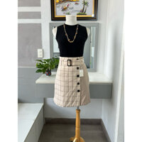 Chân váy ngắn chữ A Nhật siêu xinh newtag