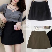 Chân váy ngắn ôm eo chữ A dáng mới