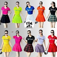 Chân Váy Nữ Chất Kaki Mềm Dành Cho Dân Tập Thể Thao, Pickle Ball, Dân Vũ, Shuffle Dance, Zumba, Cha Cha Cha, Chạy Bộ