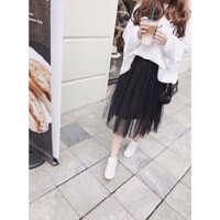 chân váy ren công chúa