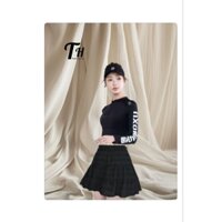 chân váy ren ngắn 3 tầng xòe xinh sịn 😘