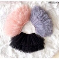 CHÂN VÁY REN TẦNG CHO BÉ