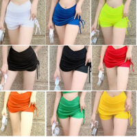 Chân Váy rút dây nữ cạp chéo, chất mát co giãn 4 chiều, quần tập Yoga, Gym, Zumba, Aerobic( CV-02 )