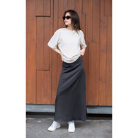 Chân Váy Satin Midi Délice