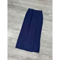 Chân Váy Spao Trơn Xẻ Sau Midi
