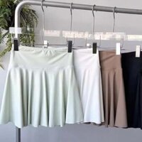 Chân váy tennis nữ mùa hè, chân váy xếp ly cầu lông, quần short thể thao yoga, chạy bộ, chống lộ, bộ chân váy nửa