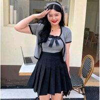 Chân Váy Tennis Xếp Ly BIG SIZE Lưng Cao Dáng A Có Lót Trong Co Dãn, Váy Ngắn Nữ Bassic Xếp Li Dày Dặn Form Đẹp