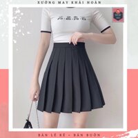 Chân Váy Tennis Xếp Ly vải mưa loại 1 mã V06