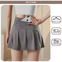 Chân Váy Thể Thao Lulu hai Lớp Xếp Ly Sau 281