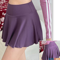 Chân váy thể thao nhiều màu cho nữ (có lớp lót và túi sau)