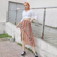 Chân váy thổ cẩm