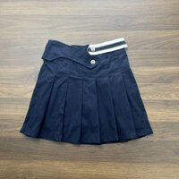 Chân váy thuỷ thủ liền quần xếp ly
