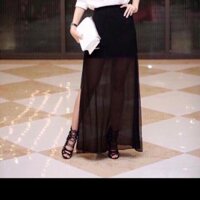 Chân váy voan dài