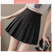 Chân Váy Xếp Ly Cạp Cao - Chân Váy Ngắn Tennis Dáng Xòe Dày Dặn, Mềm Mịn ( CVN01 )