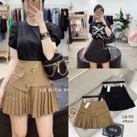 CHÂN VÁY XẾP LY NGẮN