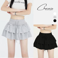 Chân váy xoè 2 Tầng lưng cao trơn HÀNG ĐẸP Chân váy nữ lưng cao dáng xoè 2 tâng hottrend chân váy 2TẦNG LƯNG CAO TRƠN
