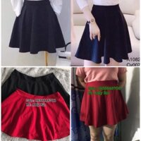 Chân váy xoè có quần ngắn trên gối 60-100kg