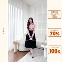 Chân Váy Xòe Có Túi Chất Liệu Cao Cấp Liin Clothing CVD240SBK-S24