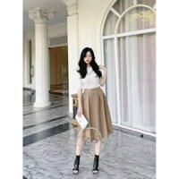 Chân váy xoè dài sang chảnh - Form đẹp