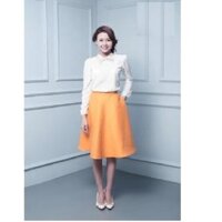 CHÂN VÁY XÒE LADY FASHION - Vàng - 3XL