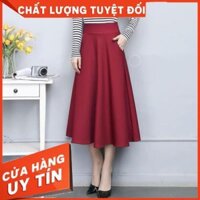 chân váy xoè tuyết mưa, chân váy cho người đứng tuổi