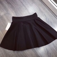 Chân Váy Xòe Umi Cơ Bản kèm Quần Trong, Chất Thun Umi Hàn Cao Cấp, Dài 50Cm, Có size lớn đến 66KG