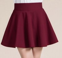 Chân váy xoè vải umi dáng ngắn đai 45-50cm