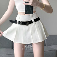 Chân Váy Xòe Xếp Ly Nữ Ngắn Sexy Chân Váy tennis Trẻ Trung Hàng Loại 1 Váy màu Đen Trắng [MY028 - TẶNG ĐAI LƯNG]