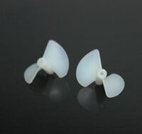 Chân vịt 2 cánh màu trắng nhiều kích thước (Cái)