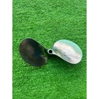 Chân vịt AB inox 304 máy nổ ,động cơ xăng 11hp - 13hp( cốt xéo 2 cánh ) ren 16mm (kiểu thái)