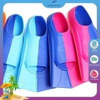 Chân vịt bơi bằng Silicon cho bơi ếch tự do vây ngắn silicon cho người lớn và trẻ em bơi tập bơi