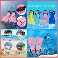 Chân Vịt Bơi Có Thể Điều Chỉnh Màu Sắc Đơn Giản Dành Cho Trẻ Em Và Người Lớn Dành Cho Lặn Và Snorkeling