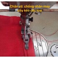 Chân vịt chống nhăn may dây kéo các loại - chân vịt bánh xe may khóa