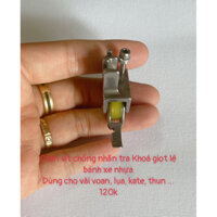 Chân vịt chống nhăn tra khoá giọt lệ (bánh xe nhựa)