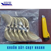 Chân Vịt Đồng 2 Cánh 6,5HP, Lỗ Ren 16mm, Phù hợp động cơ xăng - cốt thẳng, Chân Vịt Chạy Thuyền, Chạy Xuồng