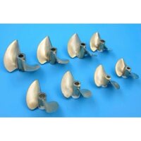 Chân vịt đồng 2 lá trục 3.17mm/4mm/4.76mm pitch 1.4 inches dùng cho tàu/cano điều khiển từ xa