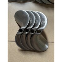 Chân vịt inox thái 9hp, 9.5hp ( cốt ngay) lỗ ren 16mm chân vịt 2 cánh inox 304