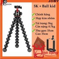 CHÂN XOẮN JOBY GORILLAPOD 5K + ĐẦU BALL KID + Quà tặng