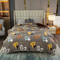 Chăn Yuki lông thỏ Nhật Bản siêu ấm, mềm mại, kích thước 2mx2m2 ( được chọn mẫu )