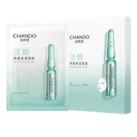 CHANDO- Mặt Nạ Tinh Chất Pro-Vitamin B5 làm Dịu, Phục Hồi Và Nuôi Dưỡng Da Nhạy Cảm ( Hộp 5 Miếng )