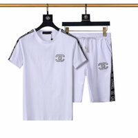 Chanel2601 Quần Short Tay Ngắn Quần Crop Quần Hợp Thời Trang In Hình Bộ Đồ Thể Thao Nam