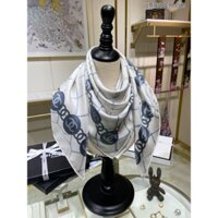 Chanel3618 Khăn lụa vuông Khăn lụa Khăn choàng in hình Khăn quàng cổ phù hợp