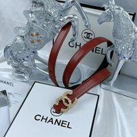 Chanel6515 Dây Nhiều Màu Đơn Giản Phù Hợp Với Khí Quyển Mịn Khóa Trang Trí Quần Áo Thắt Lưng